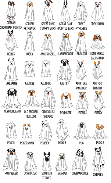 Personalized Ghost Dog Apparel