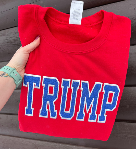 Trump Glitter Sweatshirt