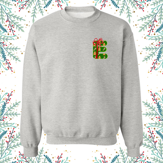 Christmas Letter Custom Crewneck