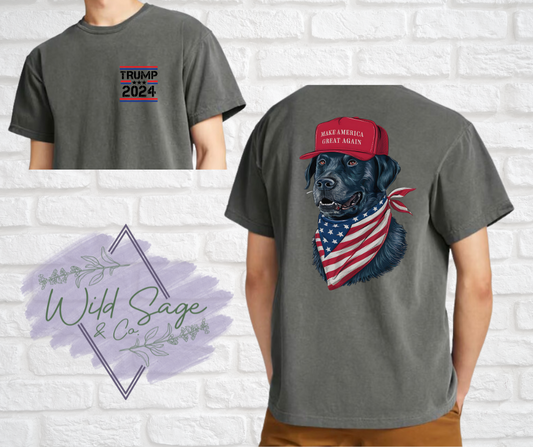 Trump Black Lab Tee