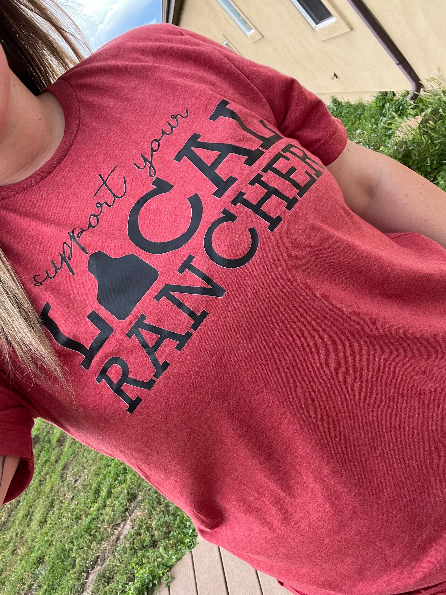 Support Your Local Rancher Tee